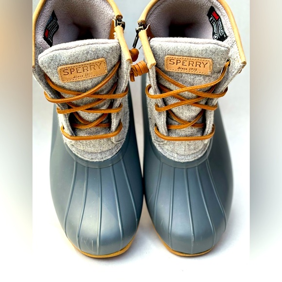 Sperry Saltwater Wool Duck Boots. Water Resistant With Thinsulate. Womans size 8 - Picture 4 of 14